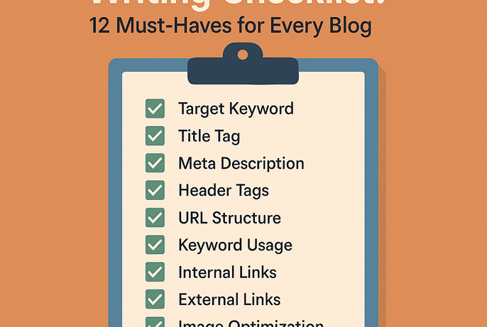 On-Page SEO Writing Checklist